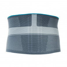 THUASNE Lomba-GO Rückenbandage XS gerade mit Flexpelotte grau
