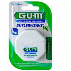 GUM BUTLERWEAVE Butlerweave Zahnseide 55m waxed Mint