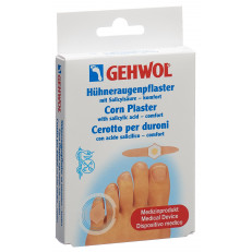 GEHWOL Hühneraugen-Pflaster komfort mit Salicylsäure D/GB/I