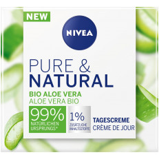 NIVEA Pure & Natural Tagescreme Aloe Vera Bio
