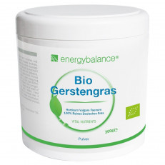 energybalance Gerstengras Pulver Bio