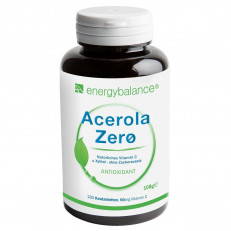 energybalance Acerola Zerø Kautablette 60 mg natürliches Vitamin C