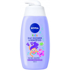 NIVEA Kids 2in1 Shower & Shampoo Girl Beerenduft